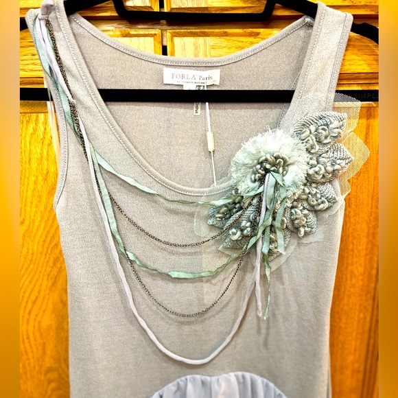 COPY - COPY - COPY - COPY - Gray boutique dress/tunic - Picture 3 of 10